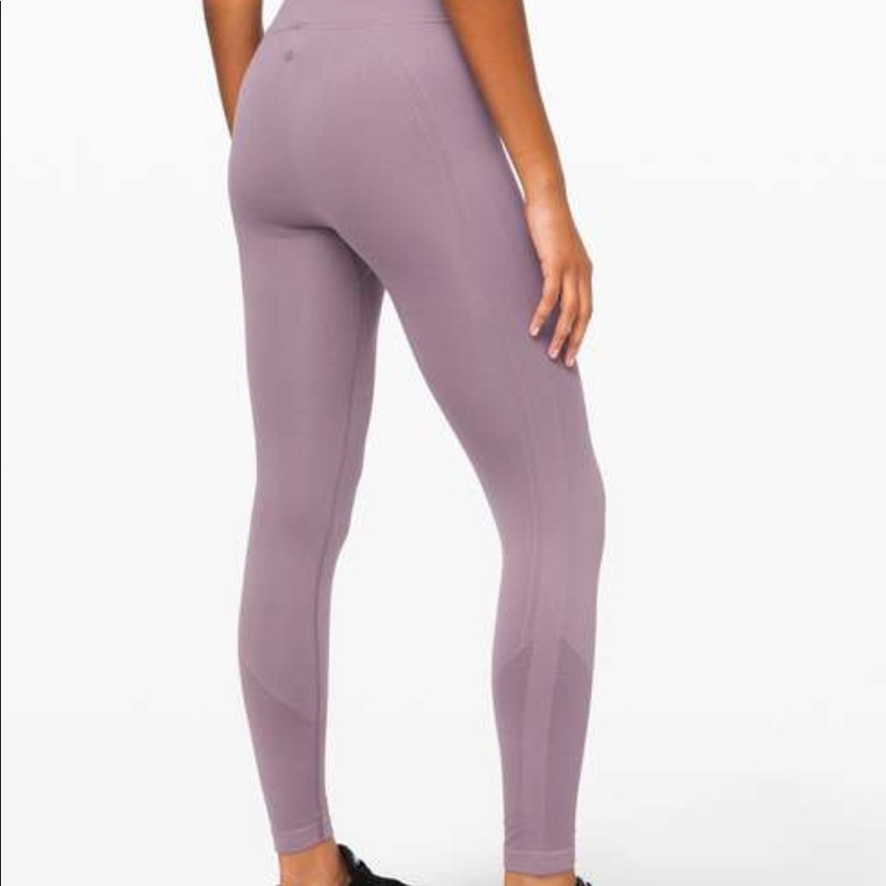 Lululemon Ebb to Street Tight - Frosted Mulberry - 4